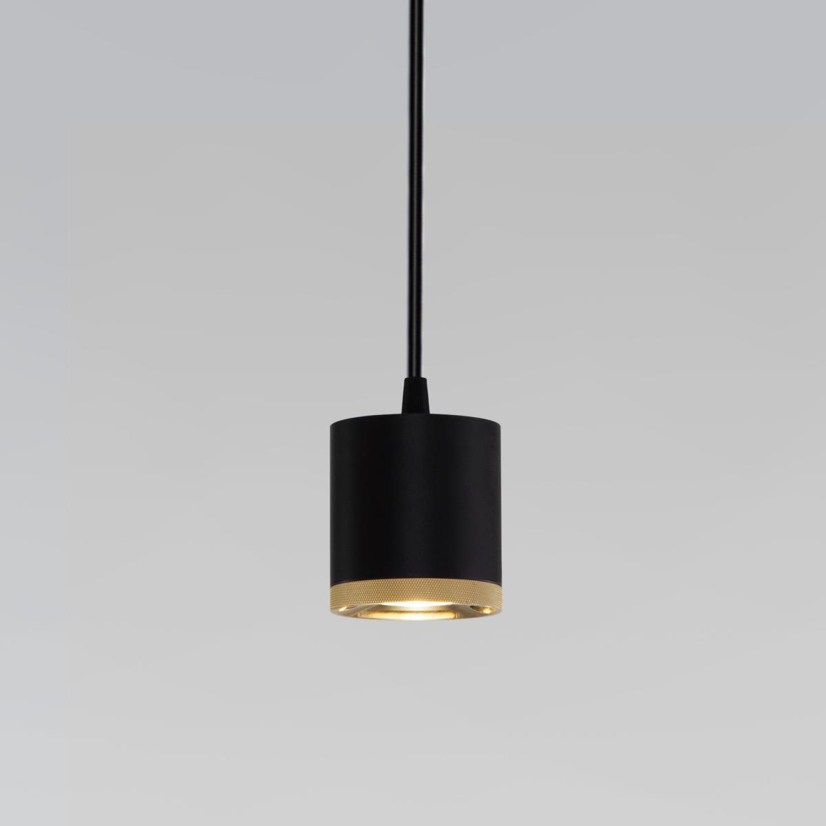 Подвесной светодиодный светильник Elektrostandard Lead 50243 LED черный a062413