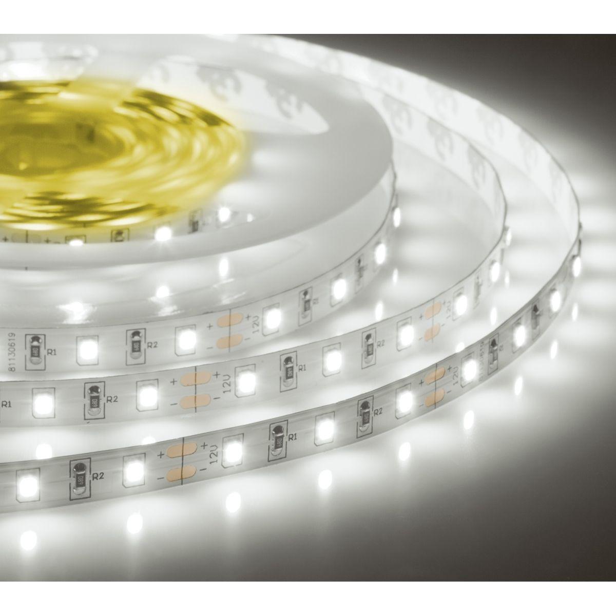 Лента светодиодная ELF 300SMD диодов (2835), 12В, 5м без пайки, белый 6500-7000К ELF-300SMD2835NWw6500-u