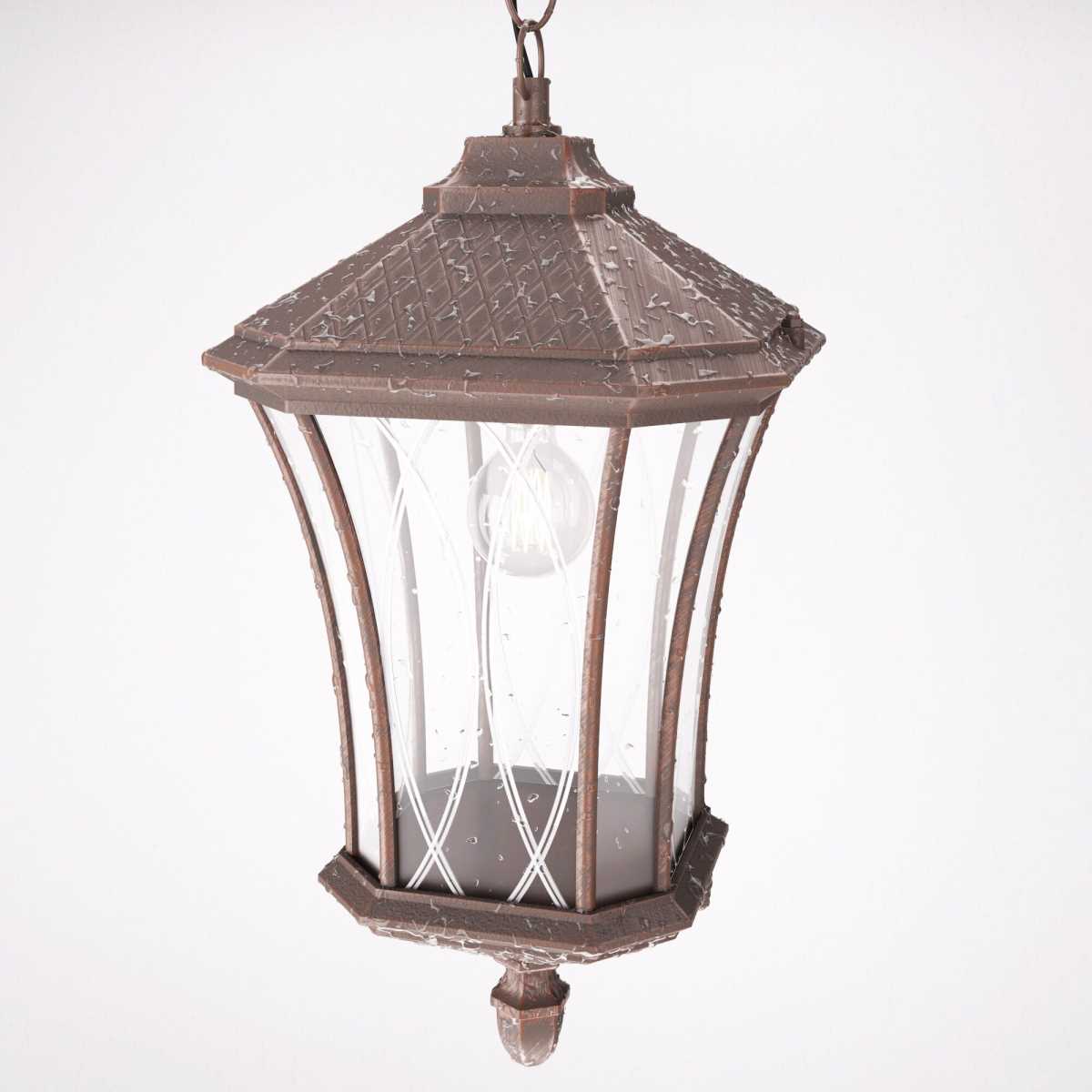 Уличный подвесной светильник Elektrostandard Virgo H капучино a031923