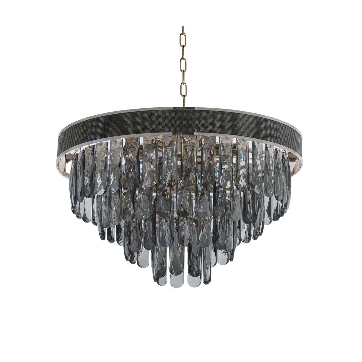 Подвесная люстра Lumina Deco Chici LDP 6002-500 R.GD+GY