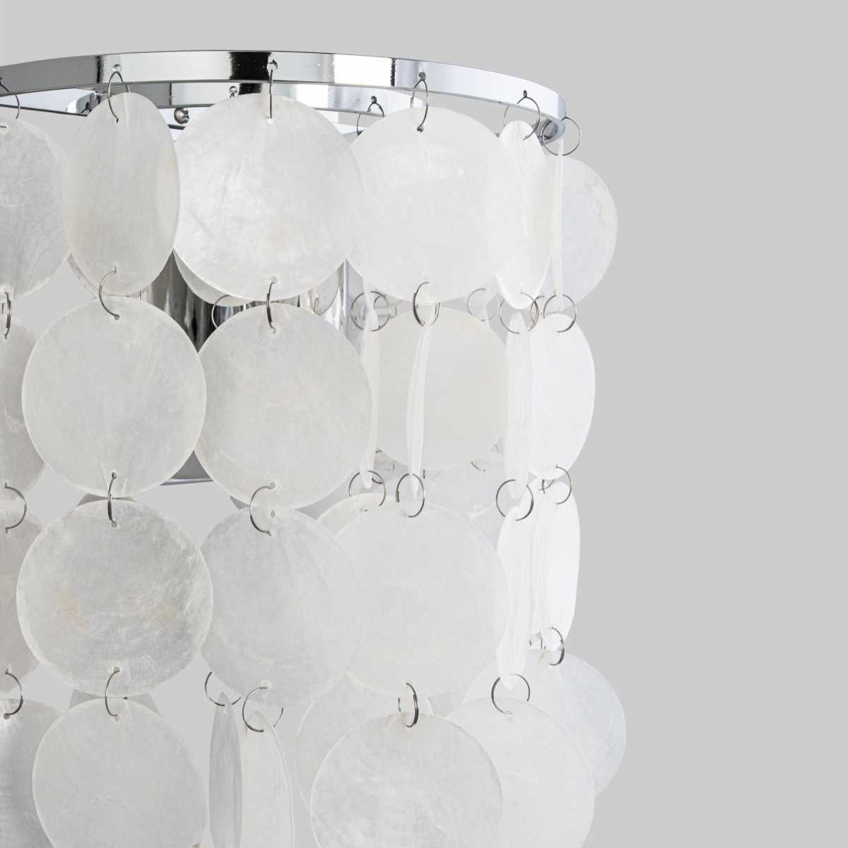 Настенный светильник Eurosvet 60005/1 хром/перламутр