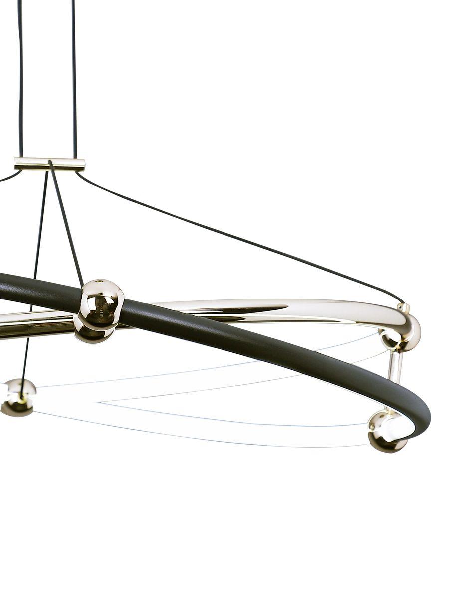 Подвесной светодиодный светильник Natali Kovaltseva Smart Нимбы High-Tech Led Lamps 82049