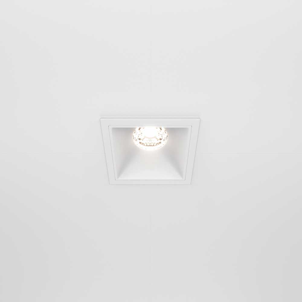Встраиваемый светодиодный светильник Maytoni Technical Alfa LED DL043-01-10W4K-SQ-W