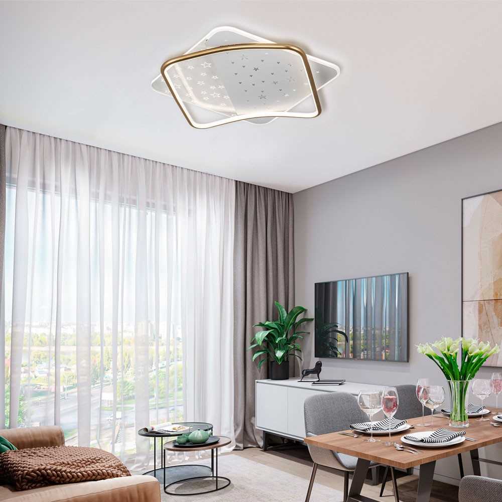 Потолочный светильник LED4U L1037-520 GD