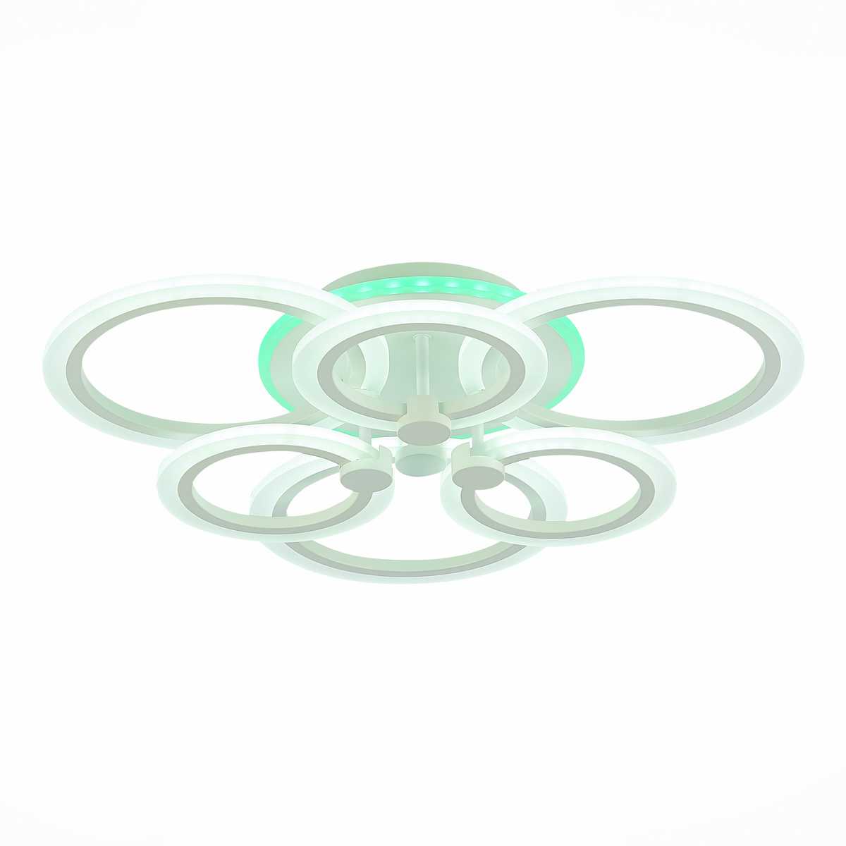 Потолочная светодиодная люстра Evoluce Cerina SLE500652-06RGB