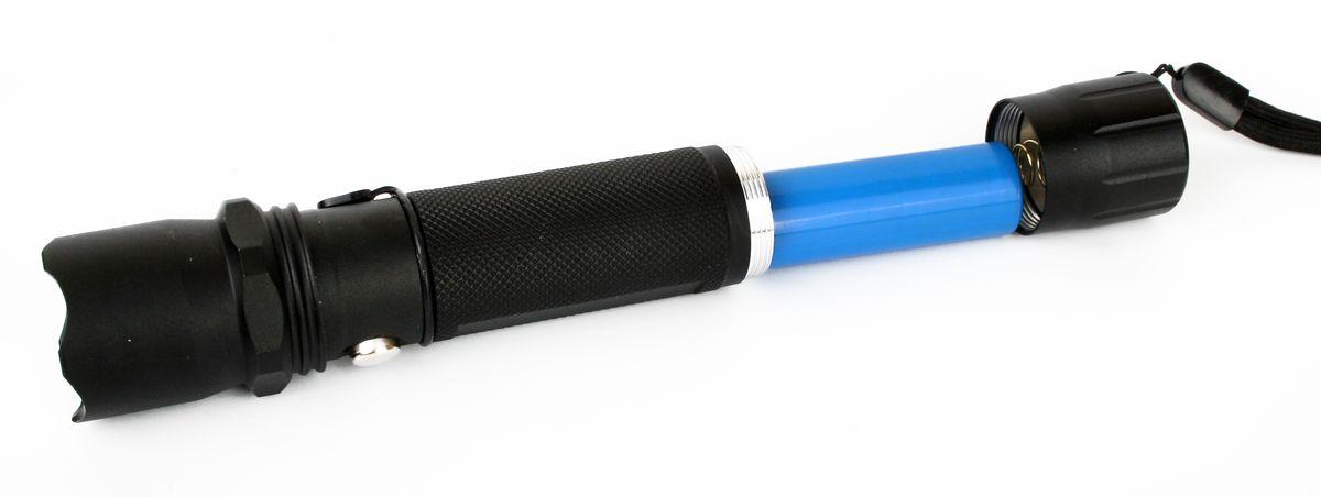 Ручной светодиодный фонарь Ultraflash Accu Profi аккумуляторный 130х36 80 лм E145 12352