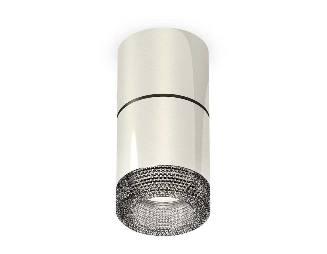 Комплект накладного светильника Ambrella light Techno Spot XS7405042 PSL/BK серебро полированное/тонированный (C7405, A2071, C7405, N7192)