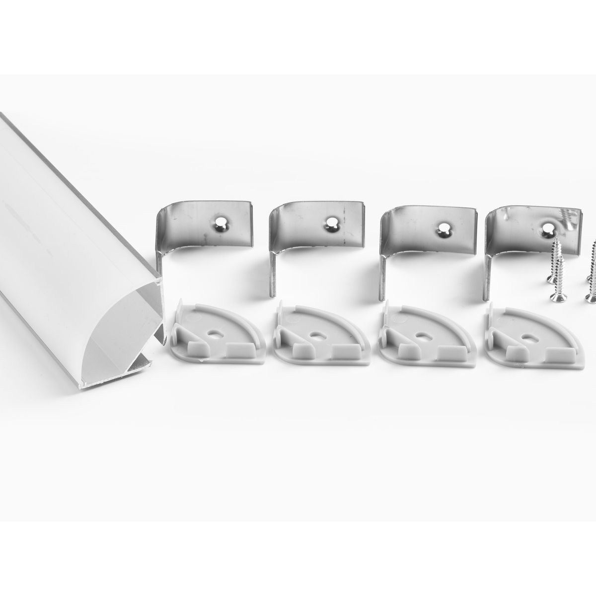 Профиль угловой LEDS POWER СПУ3030 алюм. анод-й с матовым рассеивателем 2м 008349