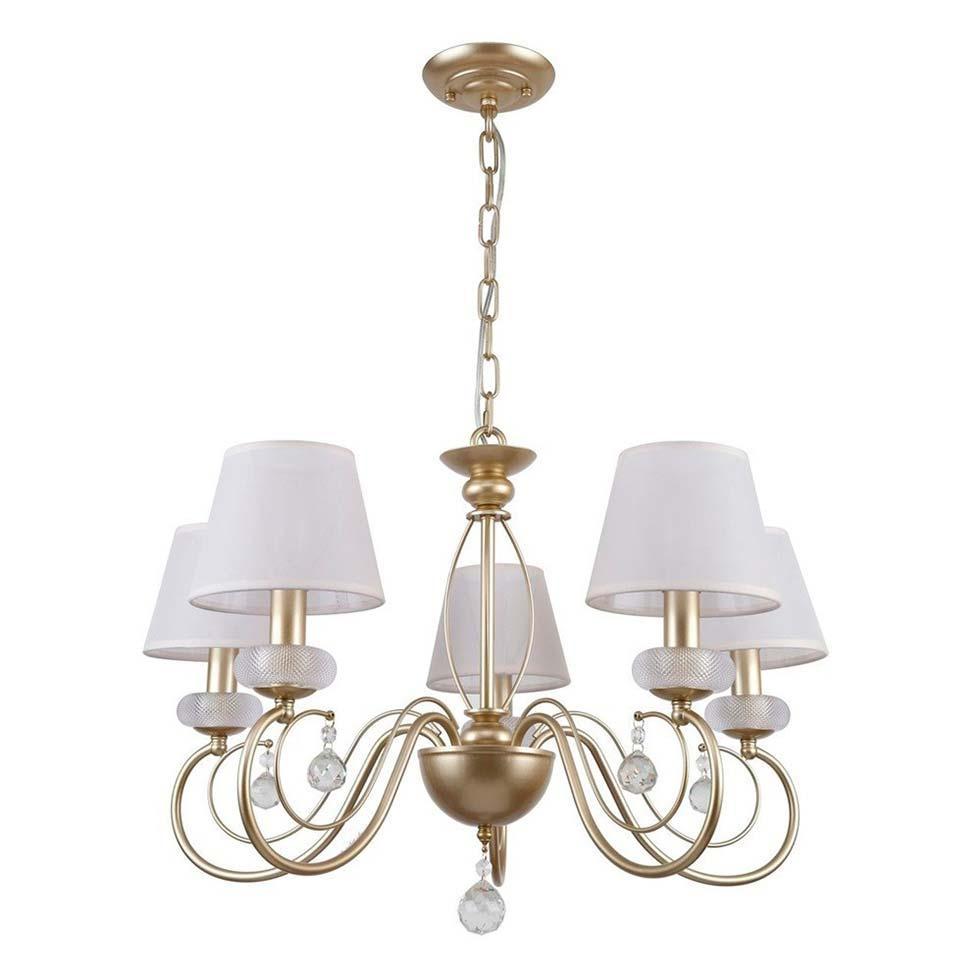 Подвесная люстра ЭкономСвет 15011/5GD WT