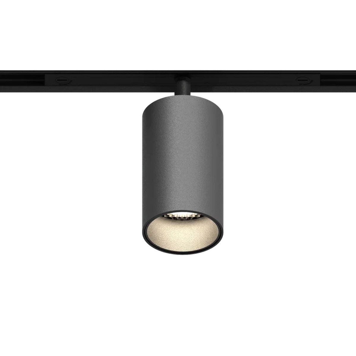 GRAFFIT Трековый светильник SPOT LED 48В 10Вт 4000К CRI90 15° NO-DIM глубокий графит
