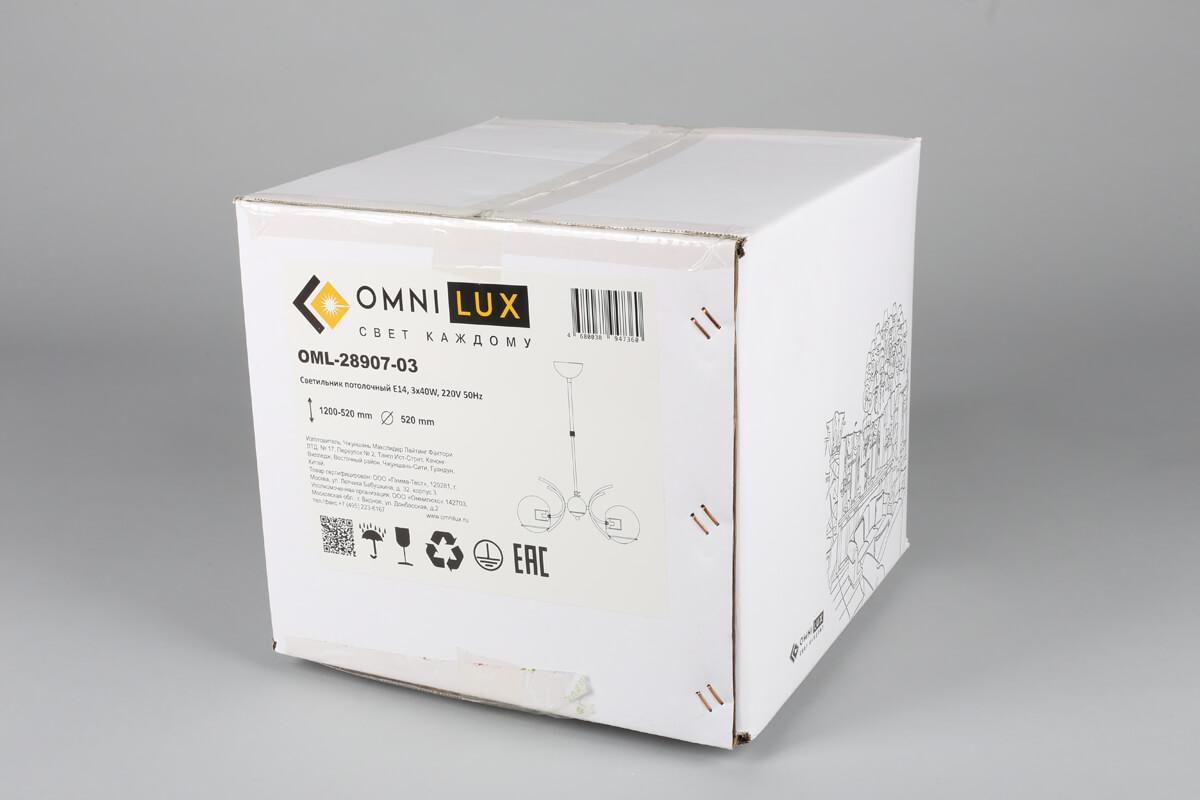Потолочная люстра Omnilux Girasole OML-28907-03