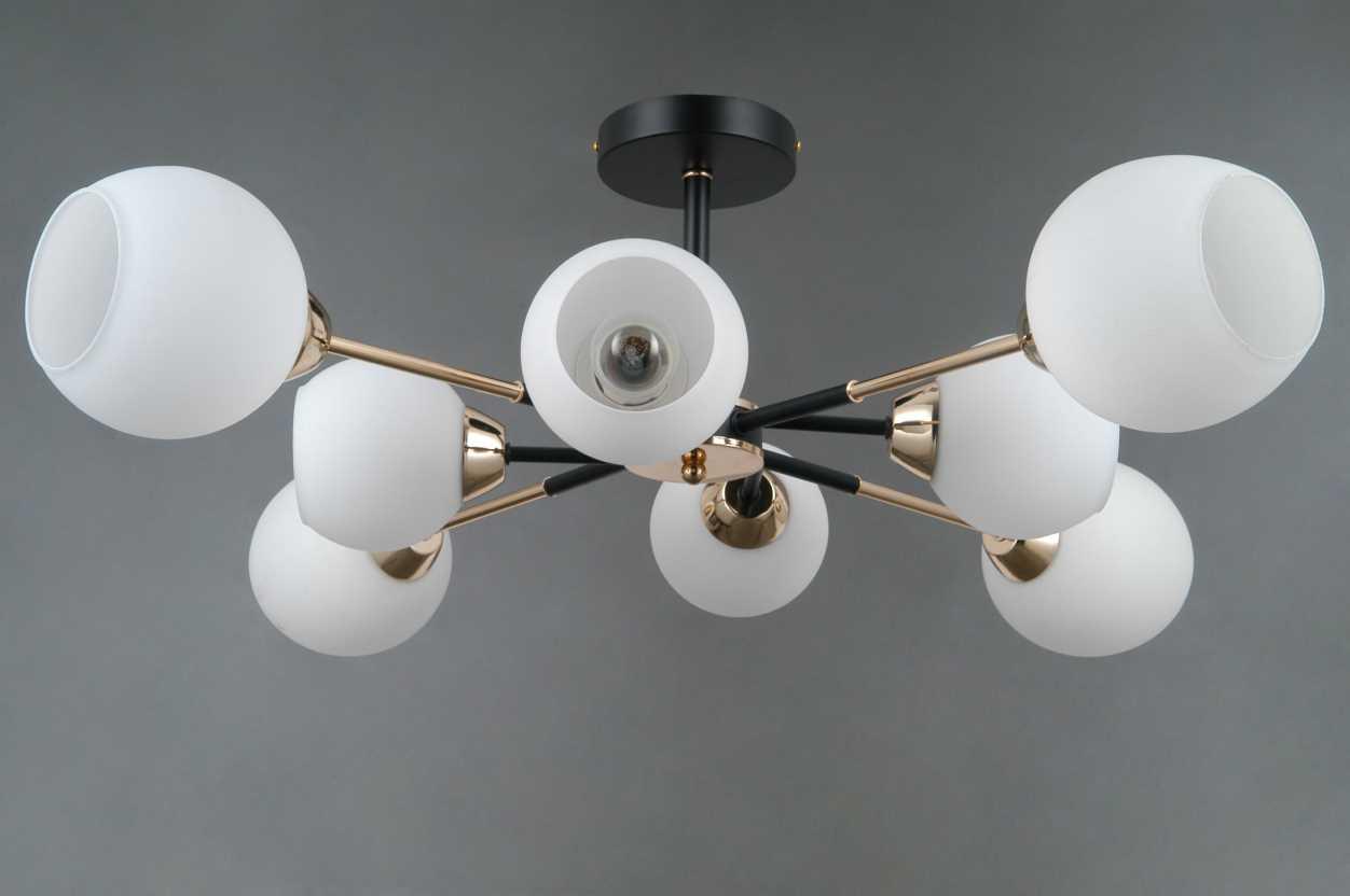 Люстра Illumico IL0715-8CSQ-24 BK GD LIBRA