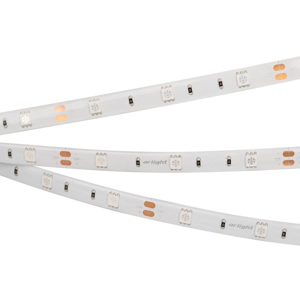 Светодиодная влагозащищенная лента Arlight 7,2W/m 30Led/m 5060SMD синий 5M RTW-SE-B30-10mm 12V Blue 015135(2)