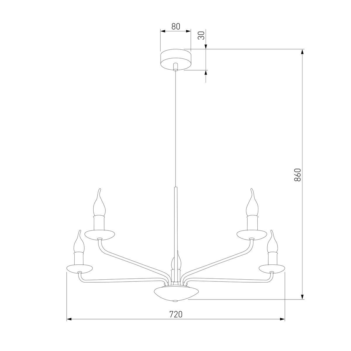 Подвесная люстра TK Lighting 10253 Limal