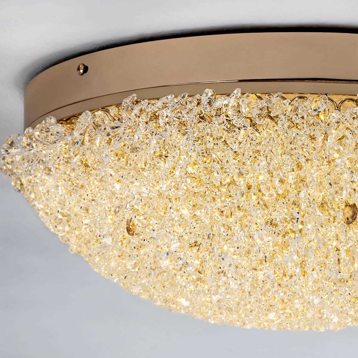 Потолочная светодиодная люстра Modelux ML.2320.400 GD