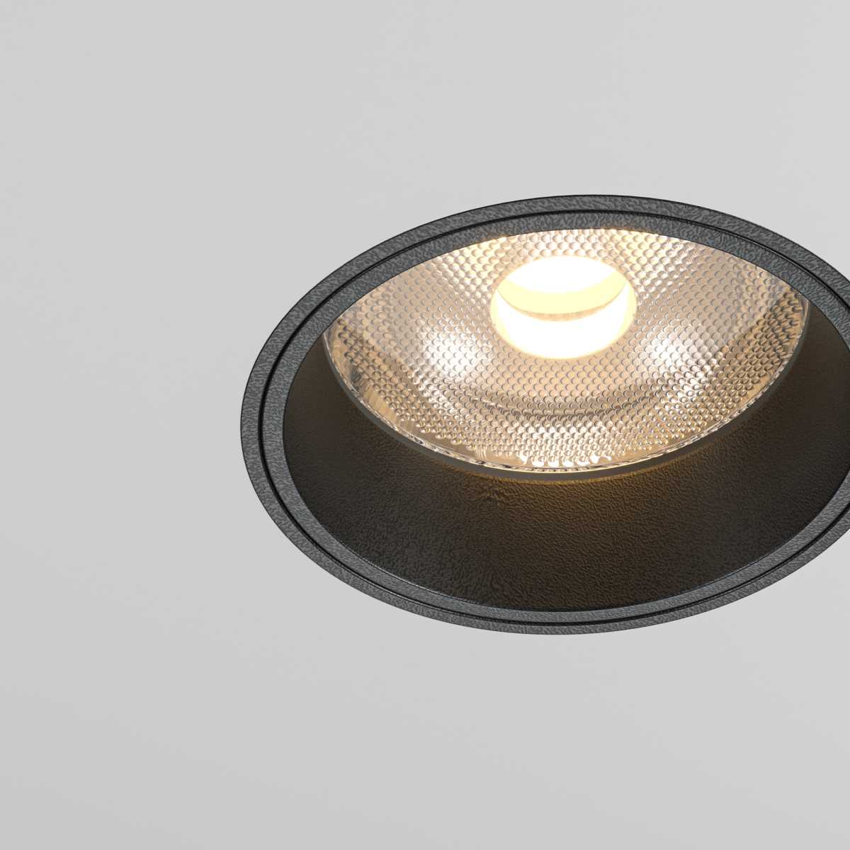 Встраиваемый светильник Maytoni Technical DL125-L12-3K-TRS-B