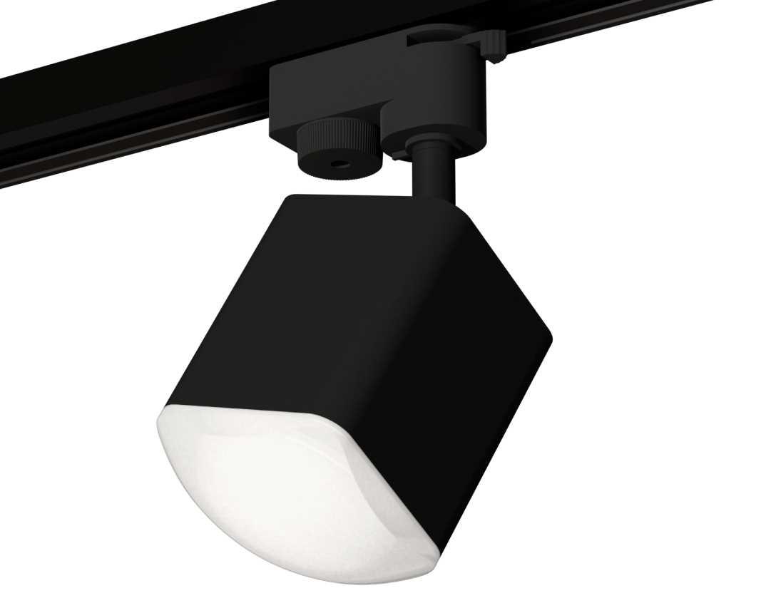 Комплект трекового светильника Ambrella light Track System XT7813023 SBK/FR черный песок/белый матовый (A2521, C7813, N7756)