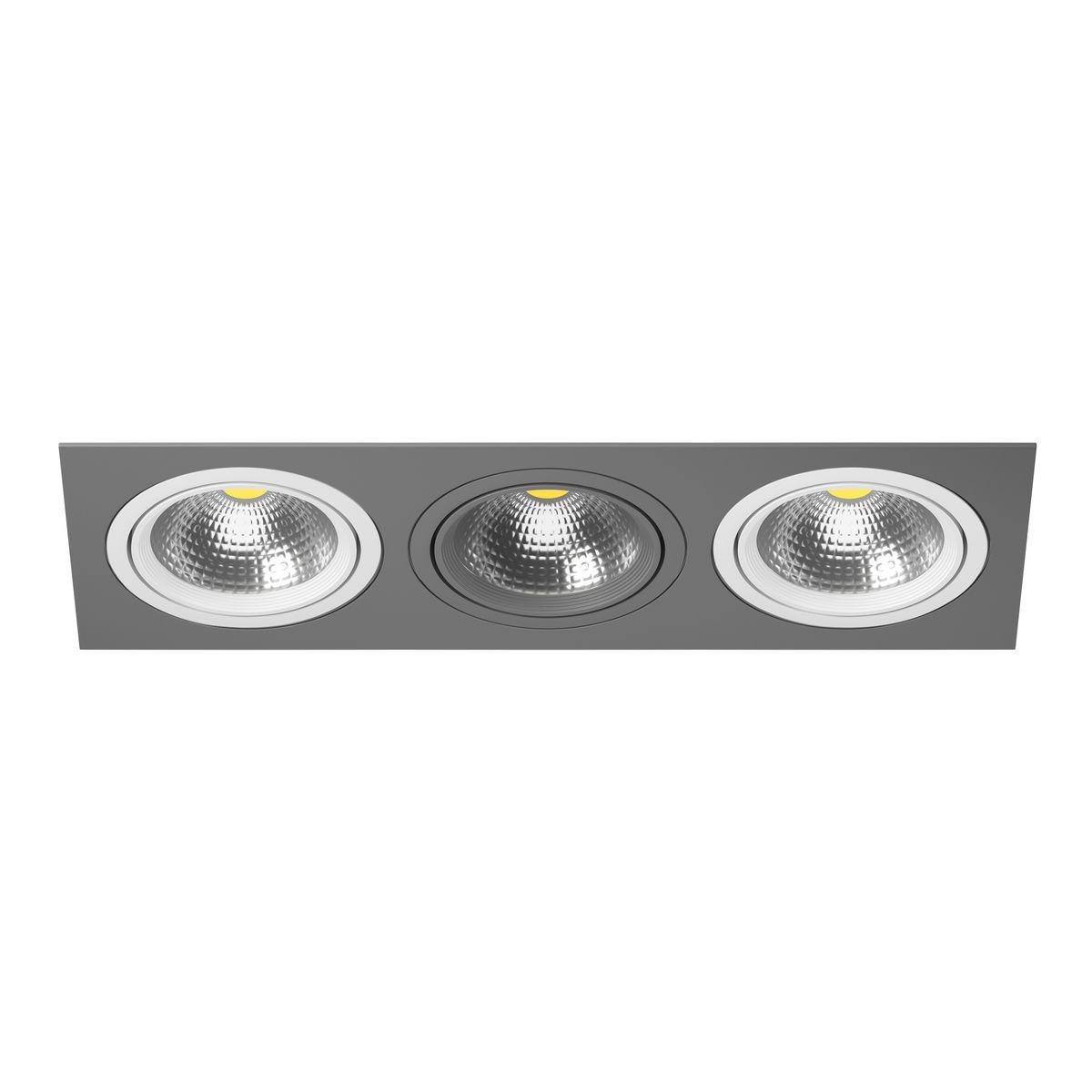 Комплект из светильника и рамки Lightstar Intero 111 (217839+217906+217909+217906) i839060906