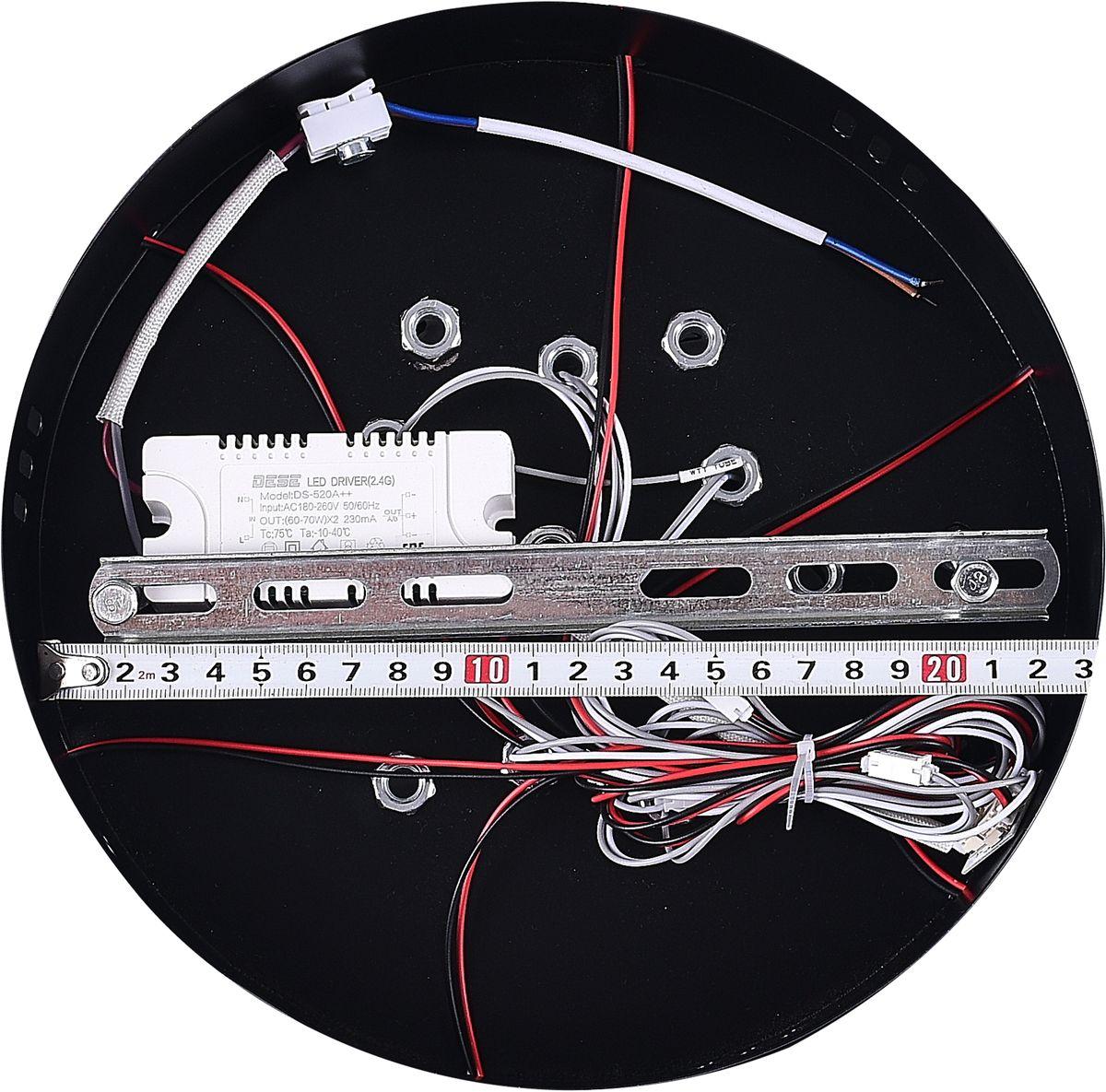 Потолочная светодиодная люстра Natali Kovaltseva High-Tech Led Lamps 82008 Black