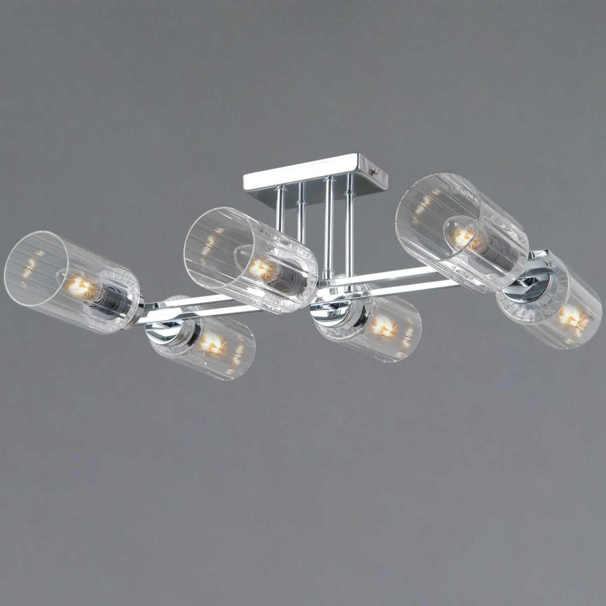 Светильник потолочный Illumico IL0780-6CSQ-25 CR NAPLES