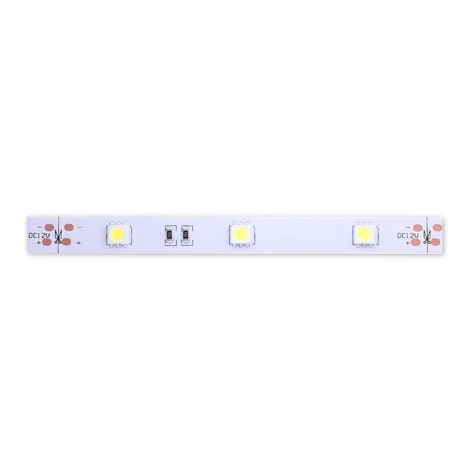 Светодиодная лента SWG 7,2W/m  30Led/m 5050SMD холодный белый 5M SWG530-12-7.2-W-М 009261