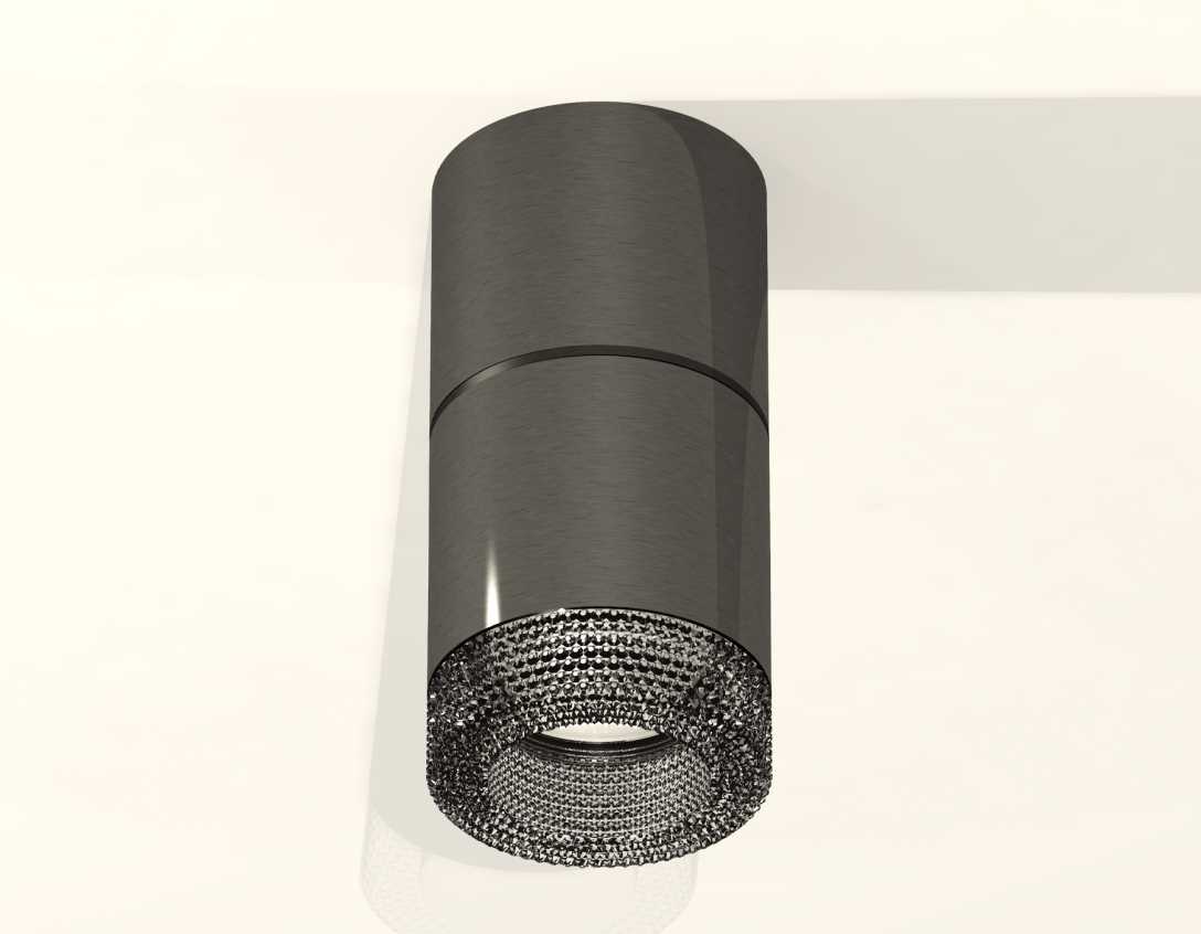 Комплект накладного светильника Ambrella light Techno Spot XS7403062 DCH/BK черный хром/тонированный (C7403, A2071, C7403, N7192)