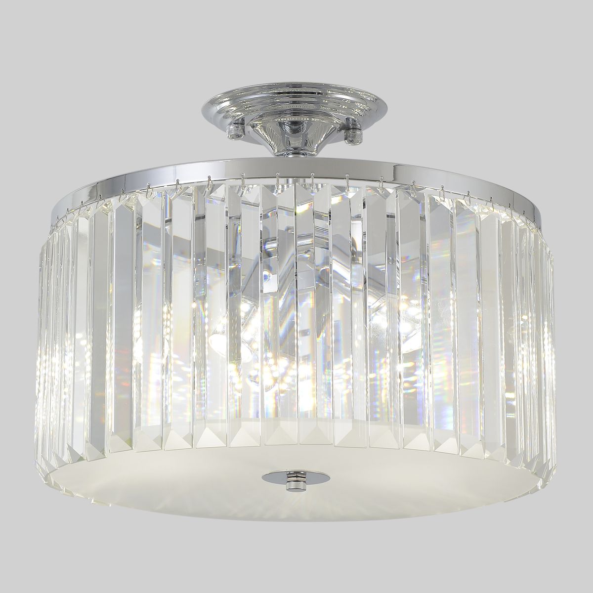Потолочный светильник Crystal Lux HILTON PL4 CHROME
