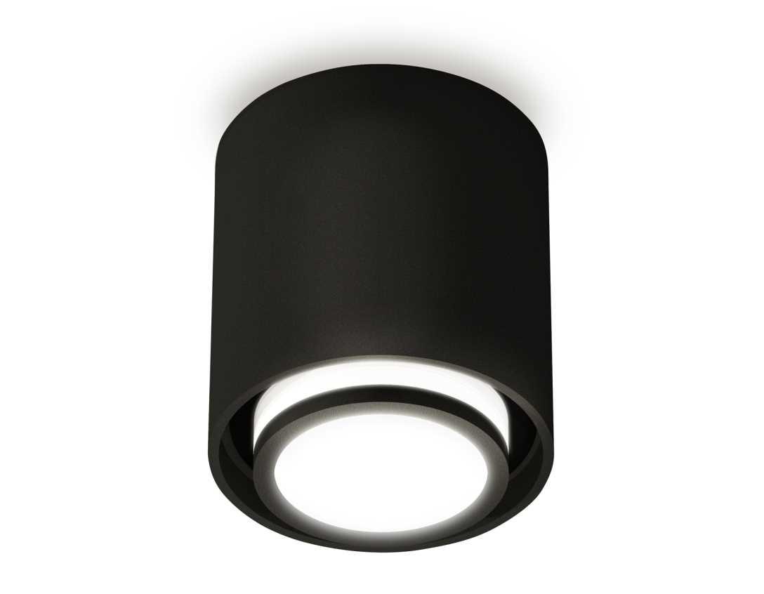 Комплект накладного светильника Ambrella light Techno Spot XS7723016 SBK/FR черный песок/белый матовый (C7723, N7121)