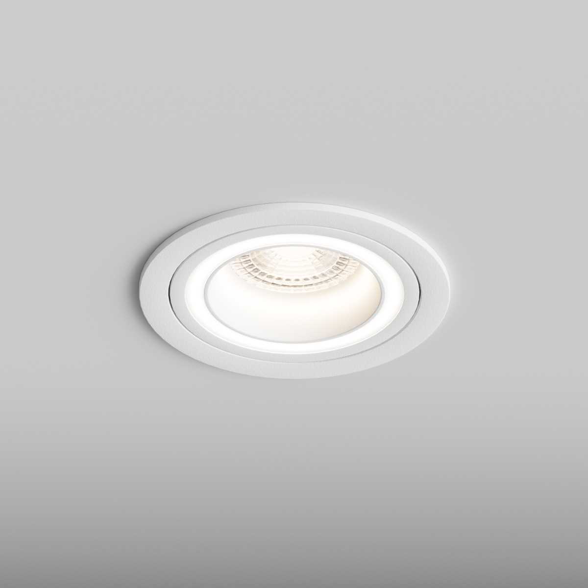 Встраиваемый светильник Hesby Lighting Hesby Eclipse IP20,15Вт, GU10, белый HSBL_0110