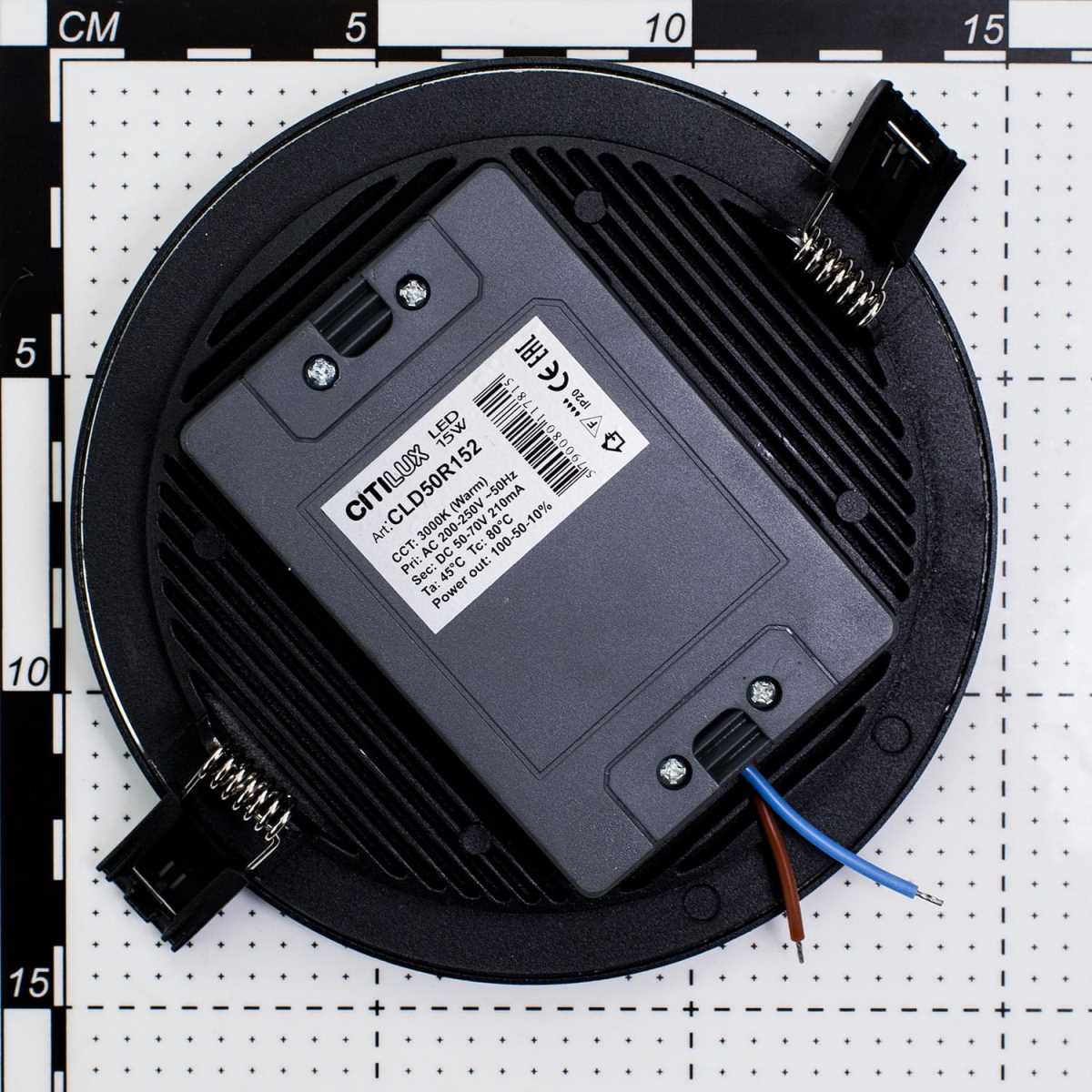 Встраиваемый светодиодный светильник Citilux Омега CLD50R152