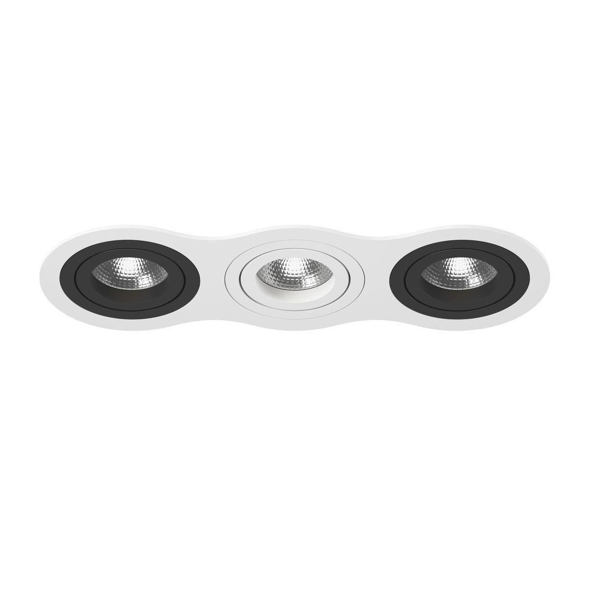 Комплект из светильника и рамки Lightstar Intero 16 (217636+217607+217606+217607) i636070607