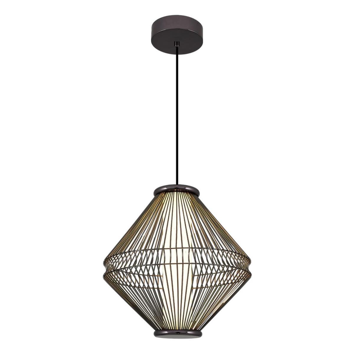 Светильник подвесной Alfa Light F3024-13 BLACK CHROME