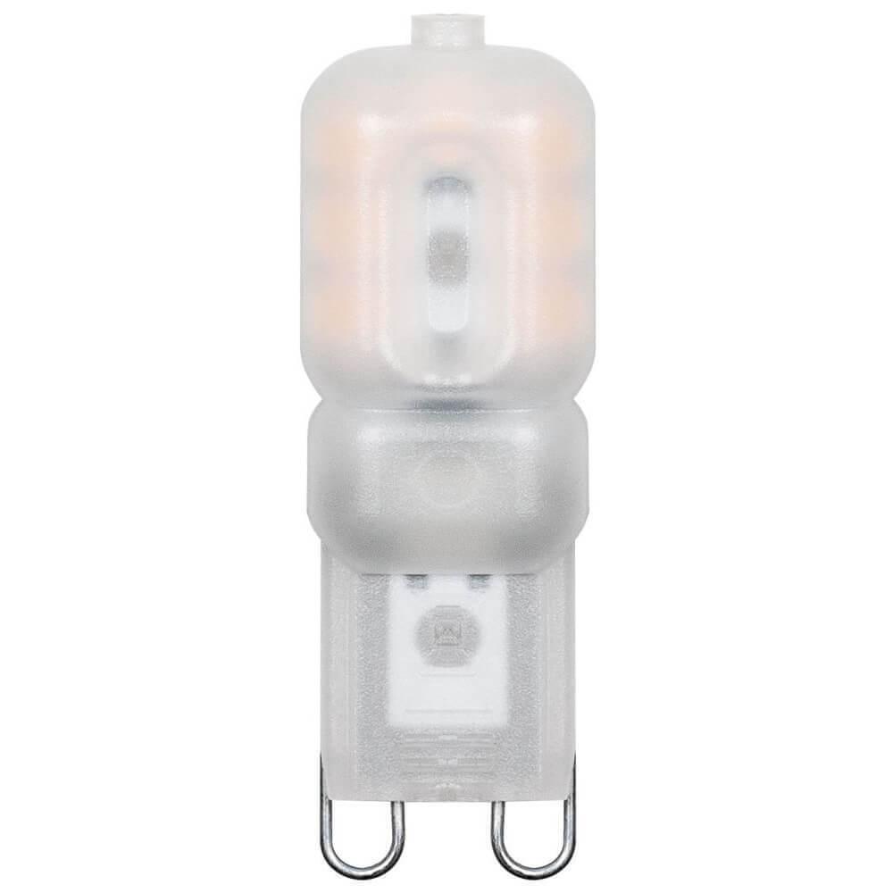 Лампа светодиодная Feron G9 5W 2700K Прямосторонняя Матовая LB-430 25636