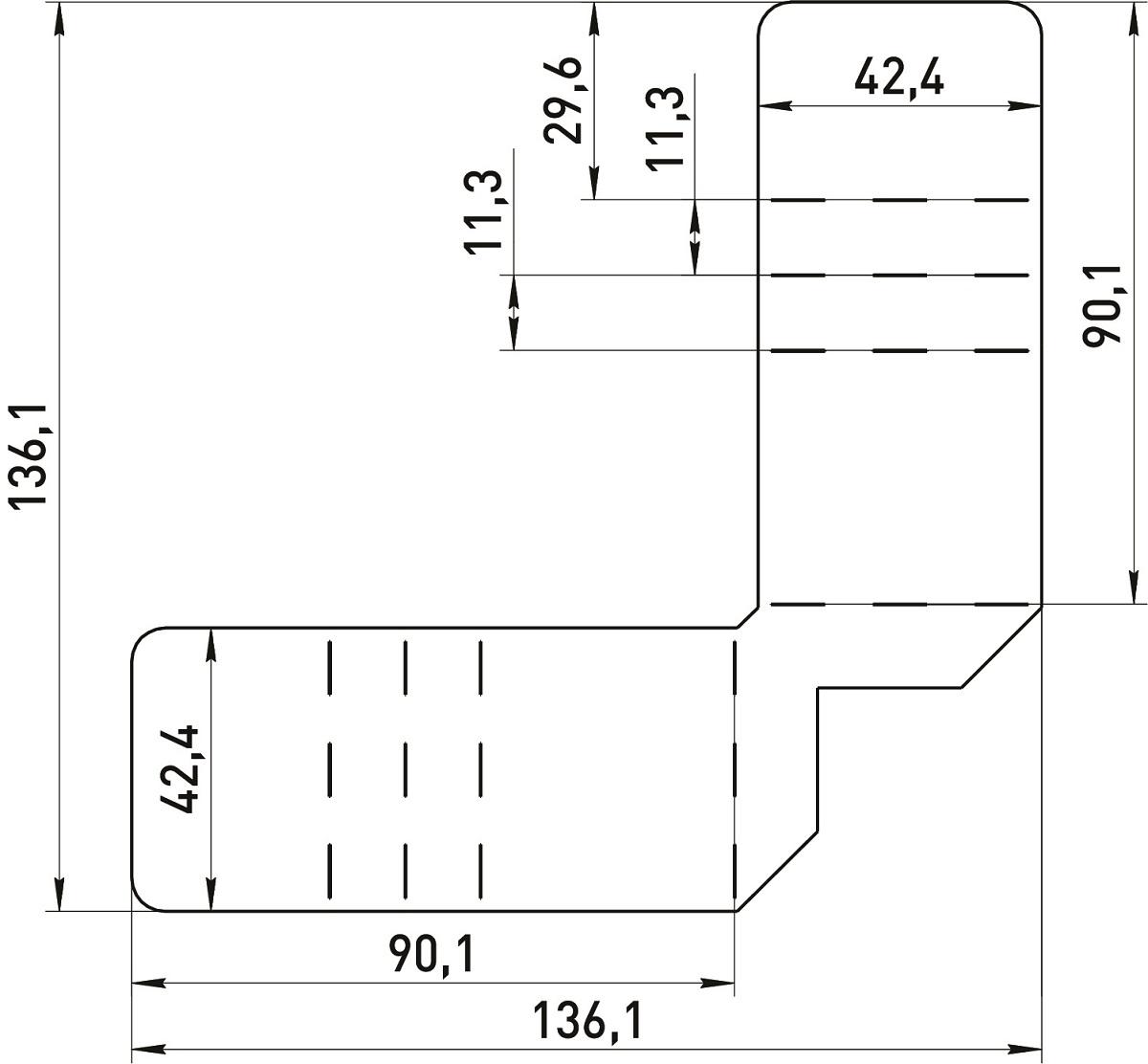 Крепление подвесное для потолков ЭРА Грильято серии SPL-540 SPL-FIX4 Б0055407