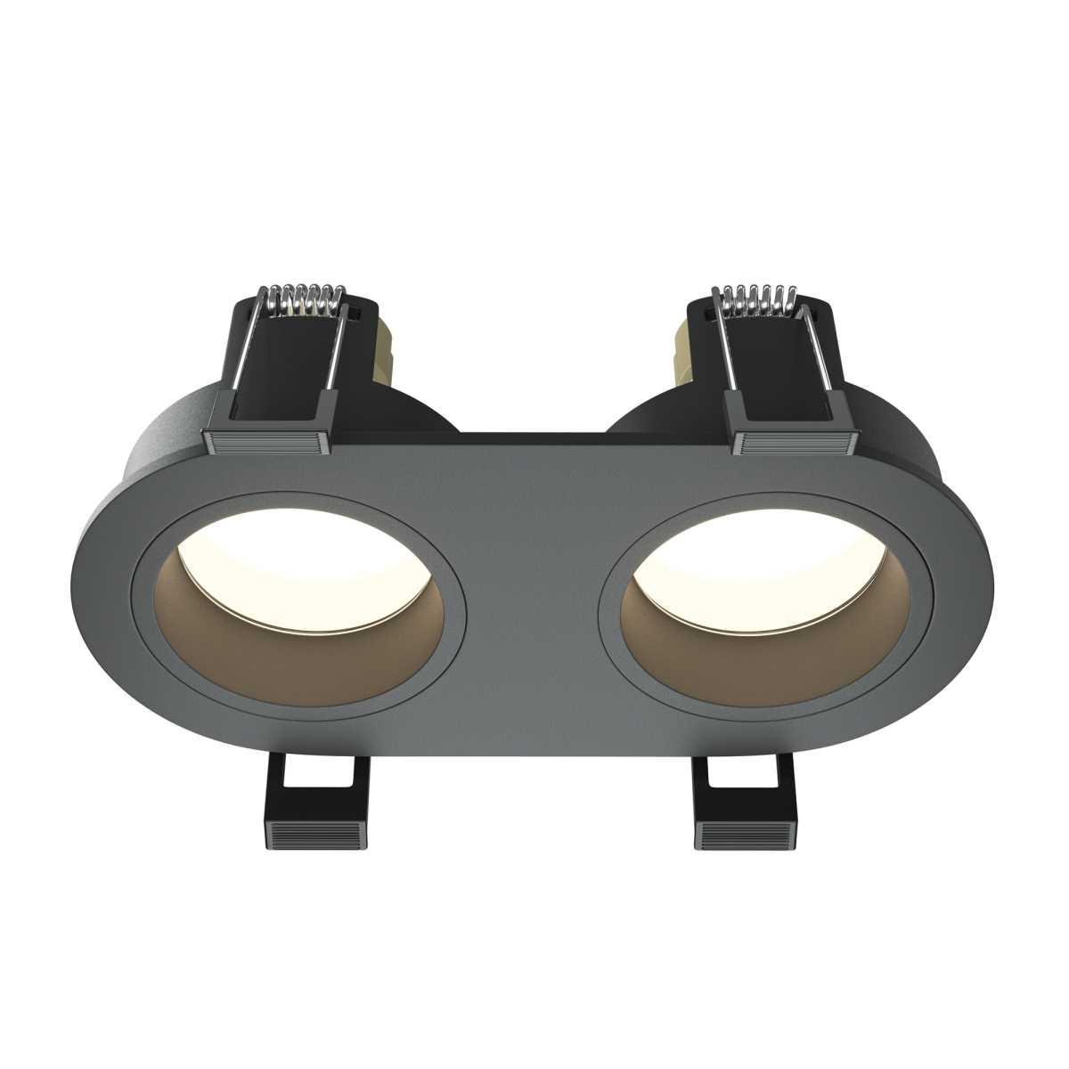 Встраиваемый светильник Maytoni Technical DL126-02-GU10-B