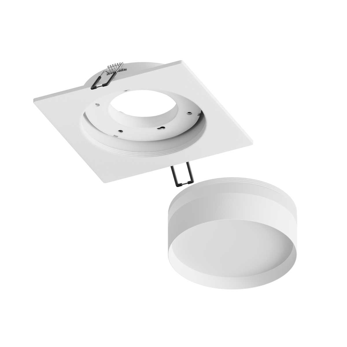 Встраиваемый светильник Hesby Lighting Nimbus IP20, 15Вт, GX53, белый HSBL_0130