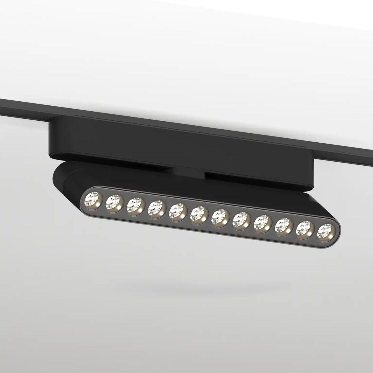 Трековый поворотный светильник ZZOK Nemo 12W Smart Black NRL12-BK-S