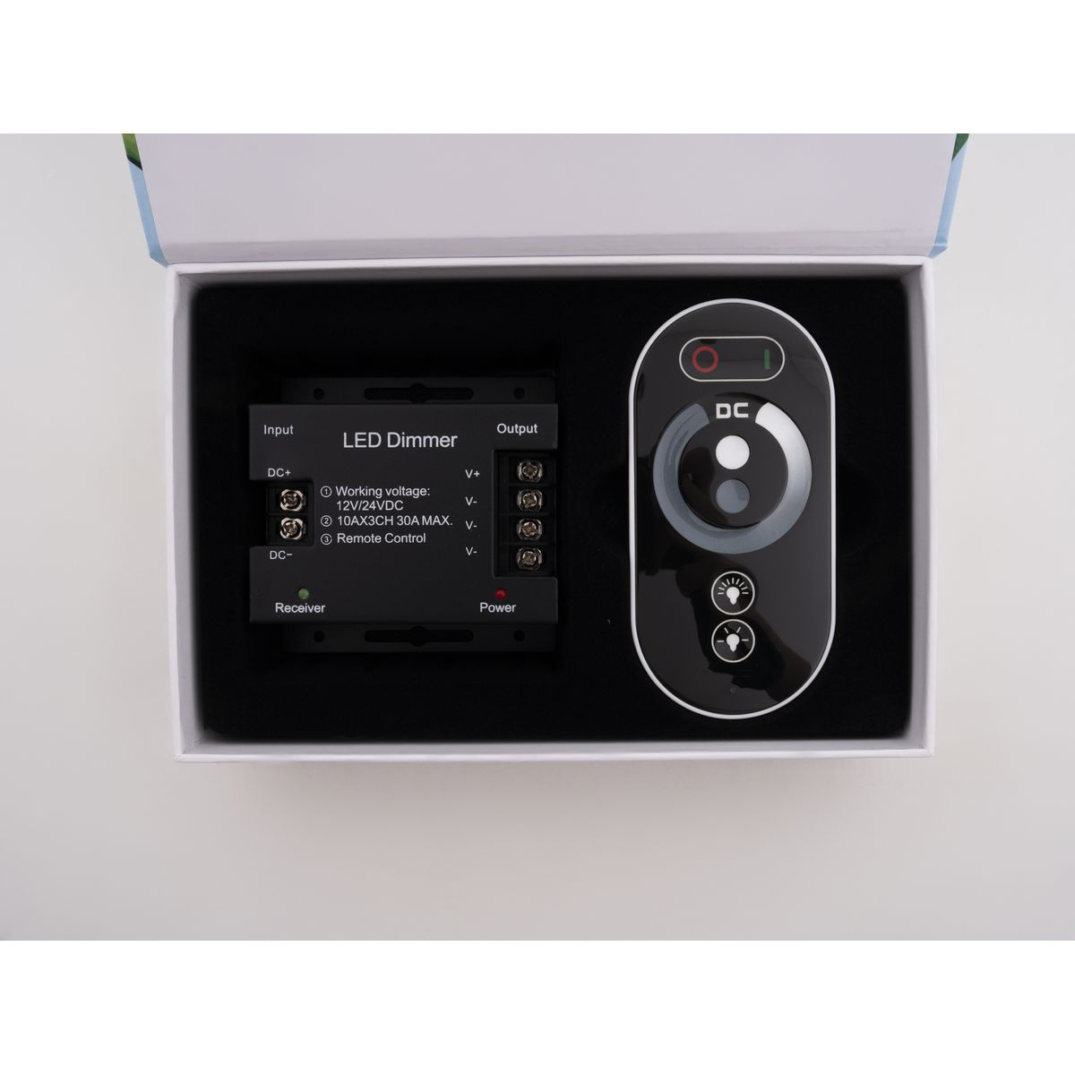 Контроллер одноцветный LEDS POWER T3 RF 30A сенсорный ПДУ 003931