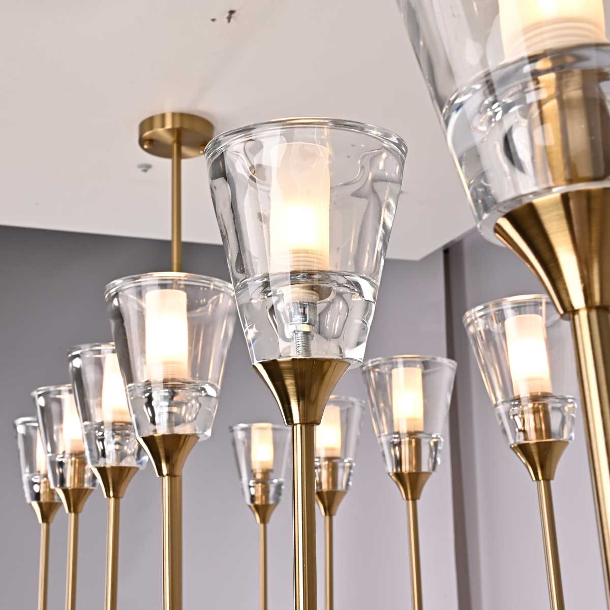 Подвесная люстра Imperium Loft Torche De Verre 74929-22