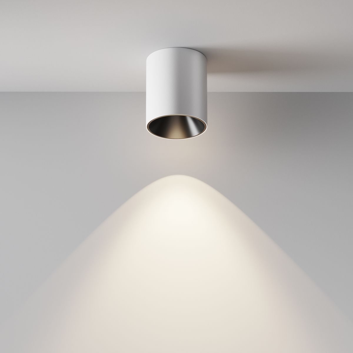Потолочный светодиодный светильник Maytoni Technical Alfa Led C064CL-12W4K-RD-WB