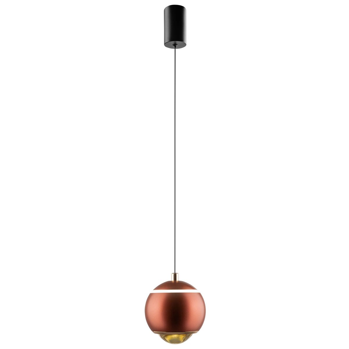 Подвесной светодиодный светильник Crystal Lux Caro SP Led Red
