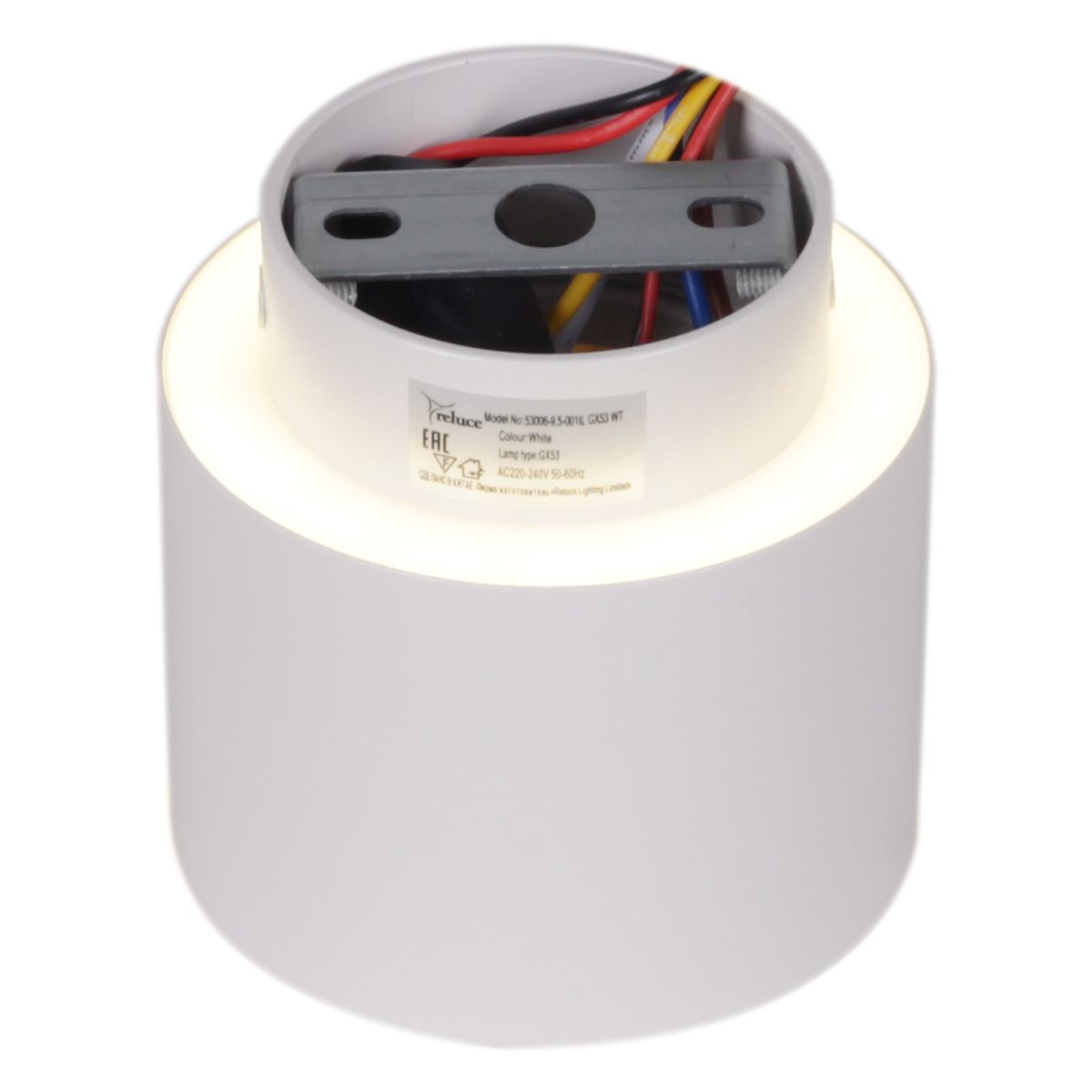 Потолочный светильник Reluce 53006-9.5-001IL GX53+LED3W WT