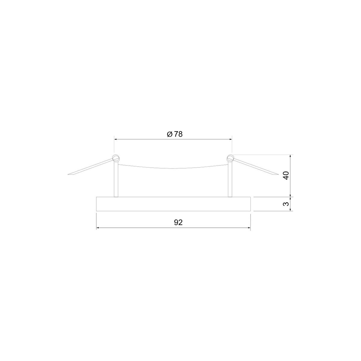 Встраиваемый светильник Elektrostandard 122 MR16 серебро/белый a053353