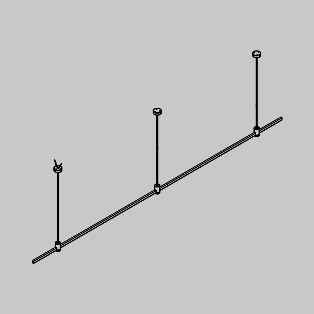Готовая конструкция (набор) Maytoni Technical TFC-Flar-H03-PT