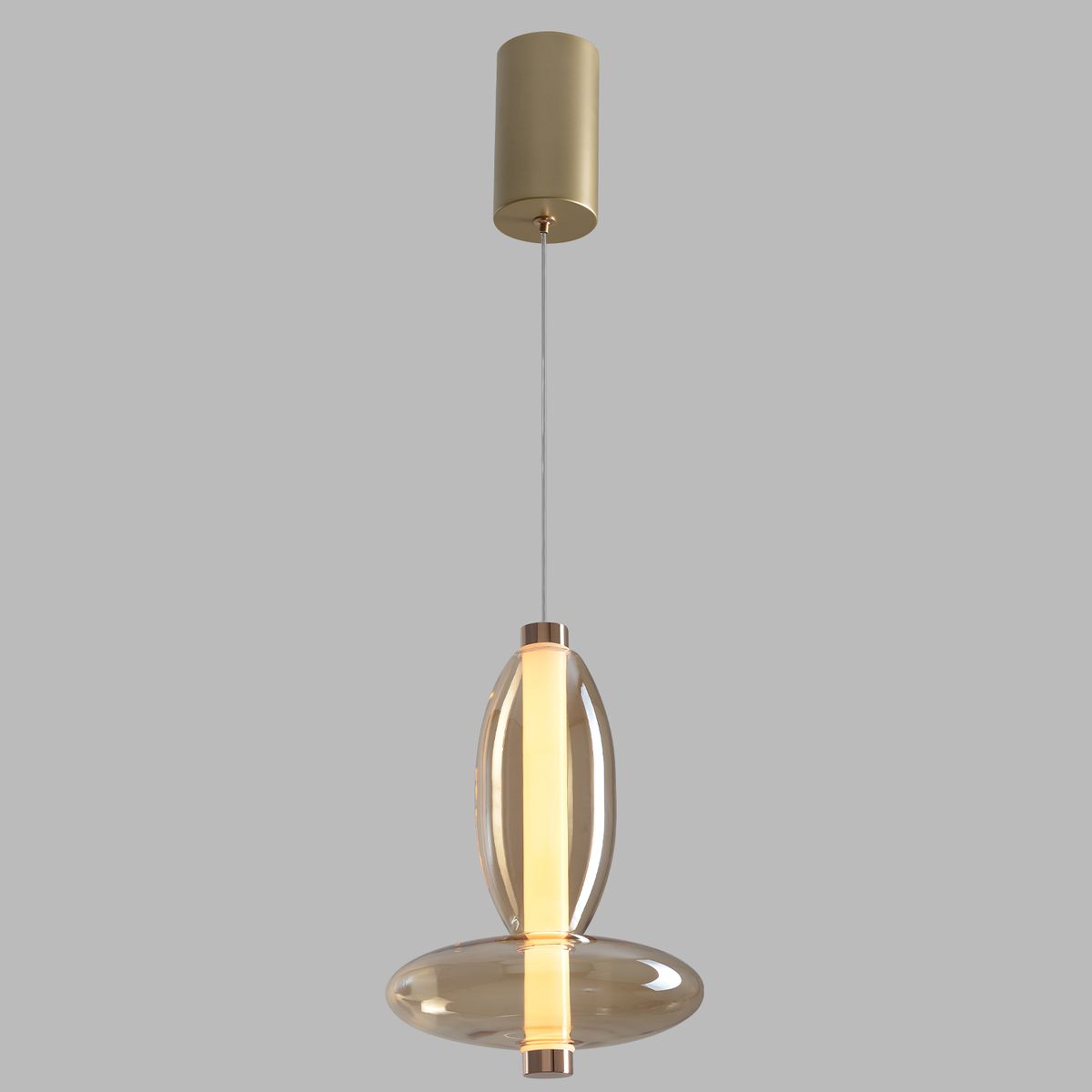Подвесной светодиодный светильник Crystal Lux Quasar SP10W Led Amber