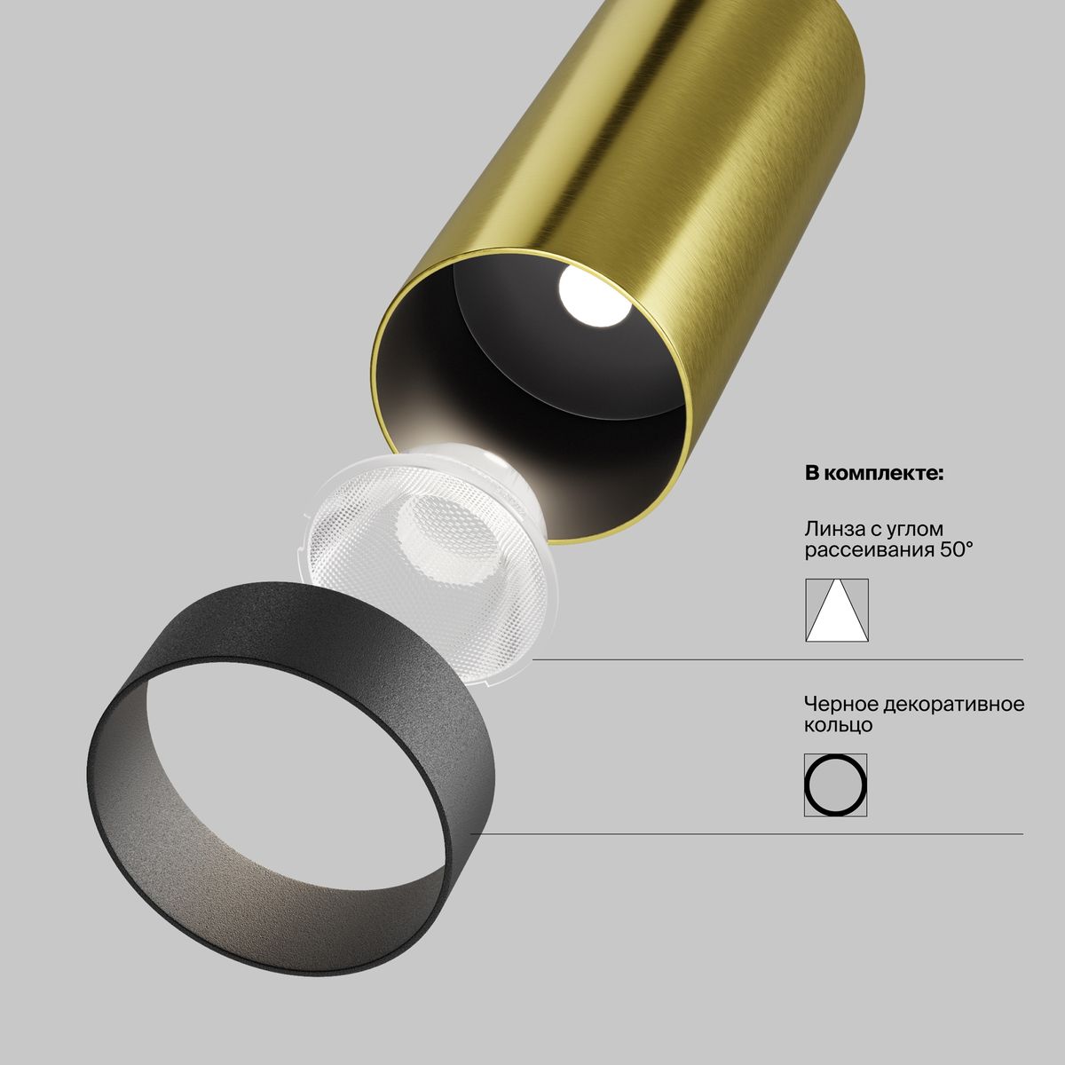 Встраиваемый светодиодный спот Maytoni Technical Focus Led C053CL-L12W2.7K-W-BS