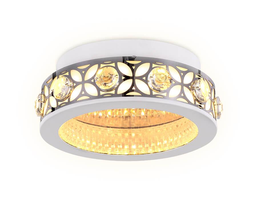 Потолочный светодиодный светильник Ambrella light Ice FA9420