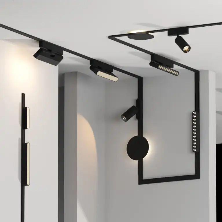 Трековый линейный светильник ZZOK Nemo 6W 4000K Black NLM06-BK4K