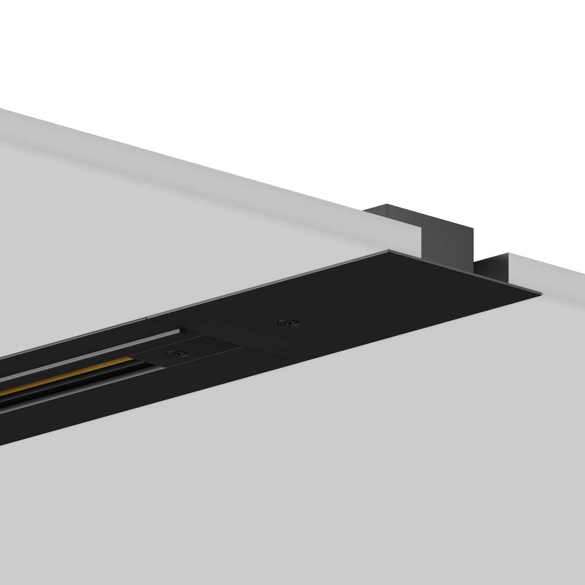 Шинопровод Hesby Lighting Skylite встраиваемый Однофазный 220В-1м, чёрный HSBL_0011