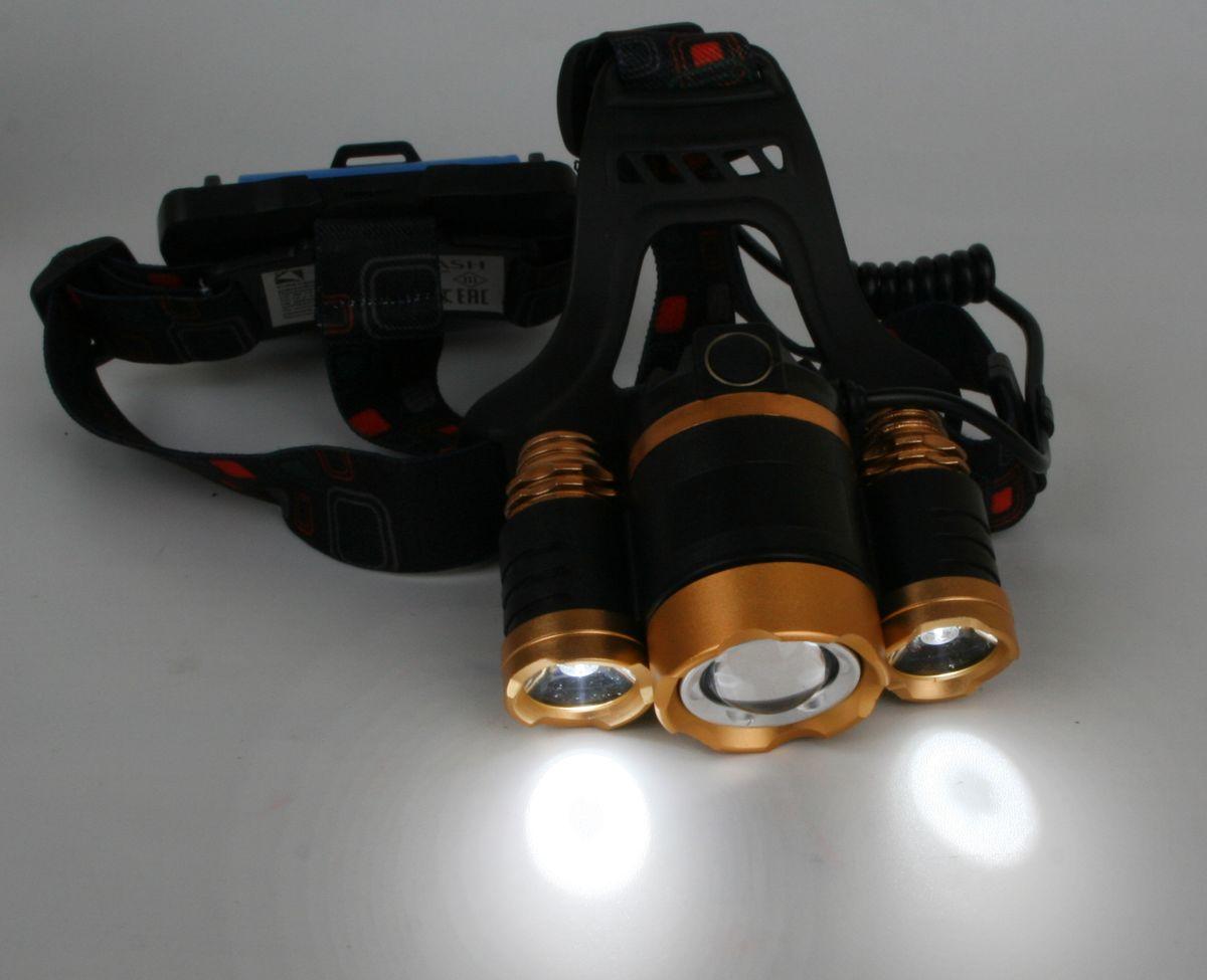Налобный светодиодный фонарь Ultraflash Headlite аккумуляторный 100х90 300 лм E1333 13903